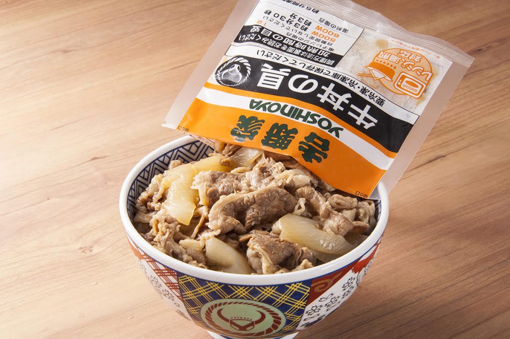 EY様　牛丼の撮影